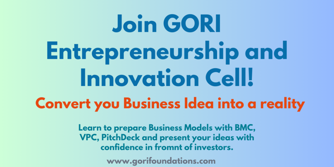 GORI Foundation - Entrepreneurship and Innovation Cell